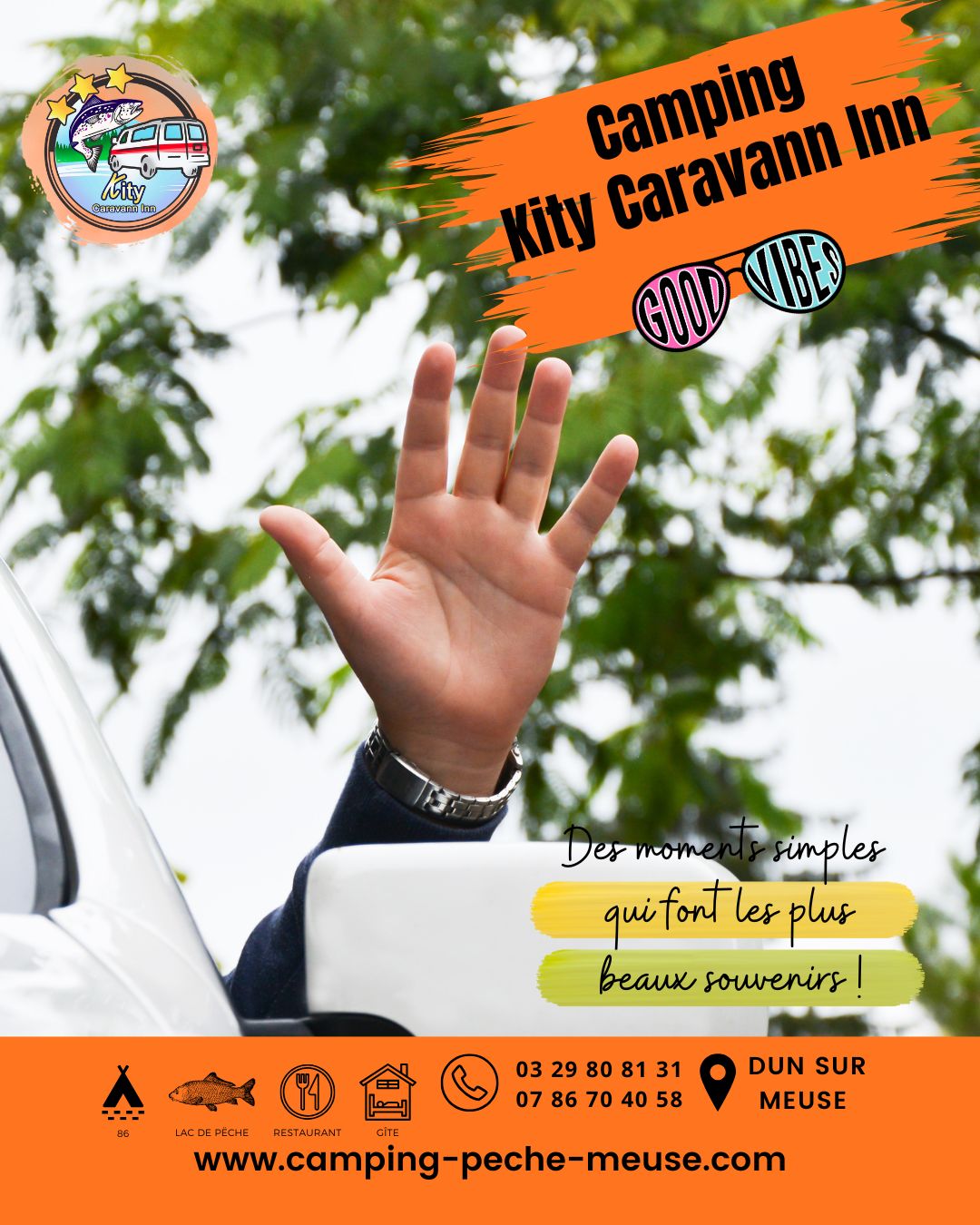 fermeture du camping chez Kity Caravann Inn